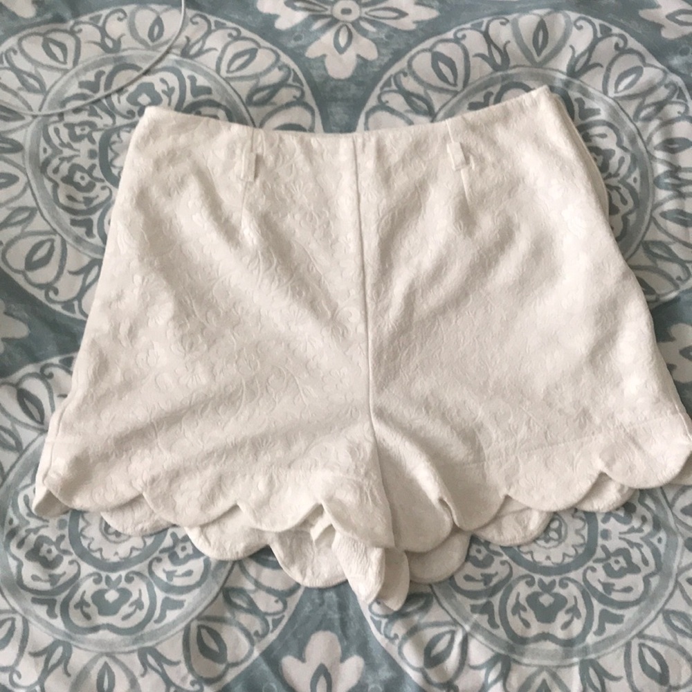 White shorts